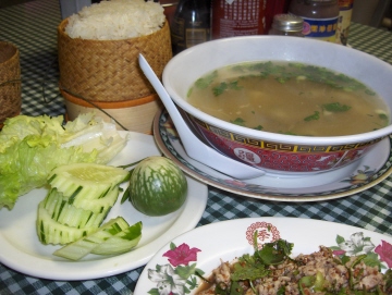 Lao style chicken soup