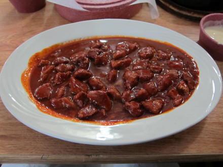 Guizo de puerco with red chile