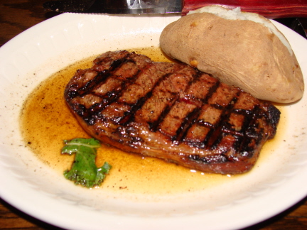 Strip steak