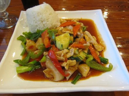 Sweet and sour stir fried