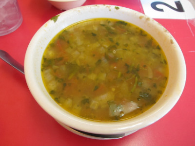 Lentejas (lentil soup)