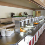 The buffet at India Hut