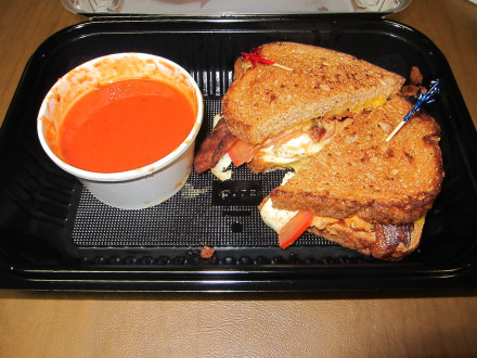 Bambino sandwich at Grilled Cheese Society, a virtual restaurant