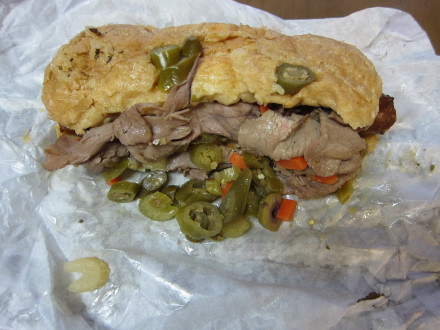 Italian beef and sausage