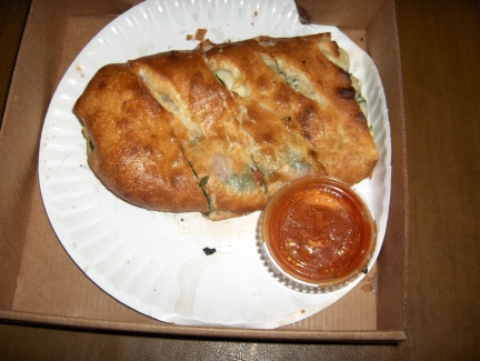 Calzone is an "Express Favorite"