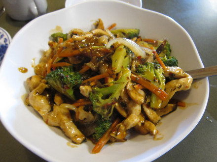 Green tea chicken is one of my favorite dishes in El Paso