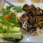 Hanoi styled grilled pork vermicelli