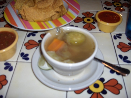 Caldo is a traditional beef soup