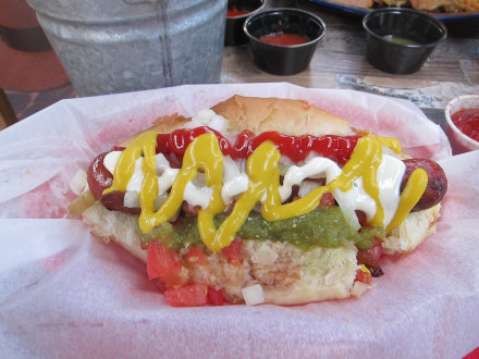 Mexican hot dog