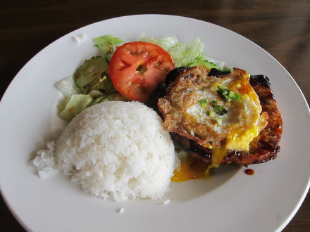 Pork chop at Pho Tre Bien Bistro