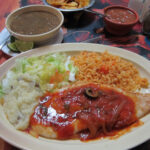 The Ash Wednesday Lent meal at Delicias Cafe, El Paso, TX