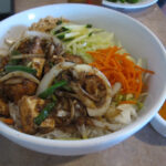 Vermicelli bowl with lemongrass tofu