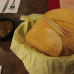 Chipa and salsa