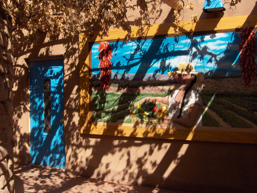 Mural at the old building