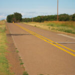 South frontage road of I-40 at mile 176 in Wheeler Co, TX
