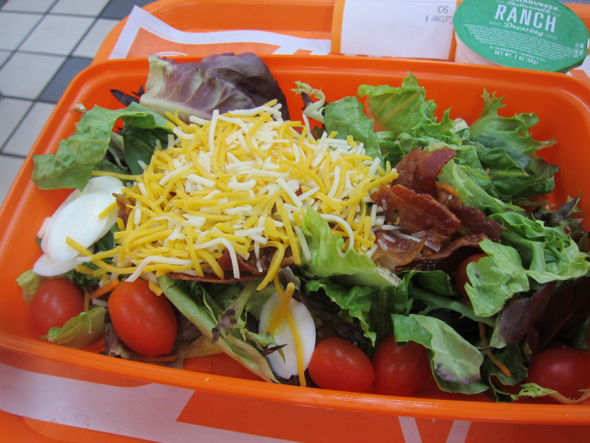 This salad is huge
