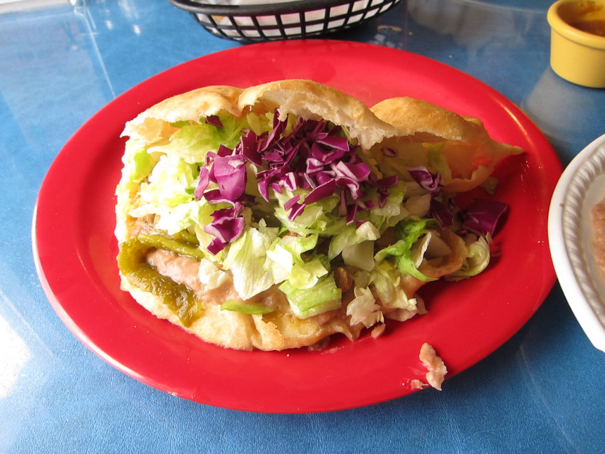 Stuffed sopapilla