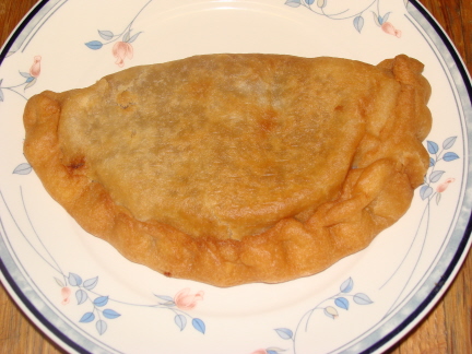 Fried pie with apple filling
