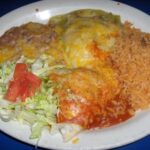 Stuffed sopaipillas "Christmas"