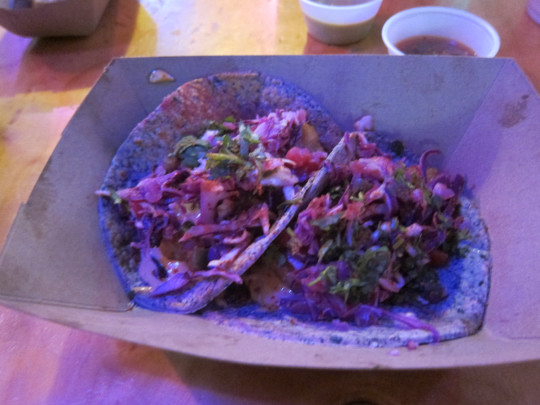 Baja fish tacos