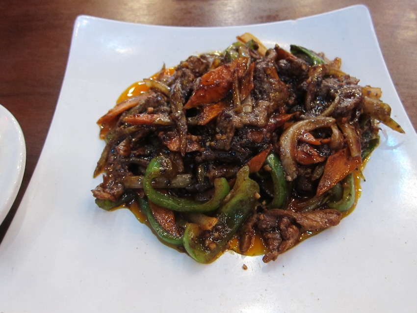 Szechuan beef