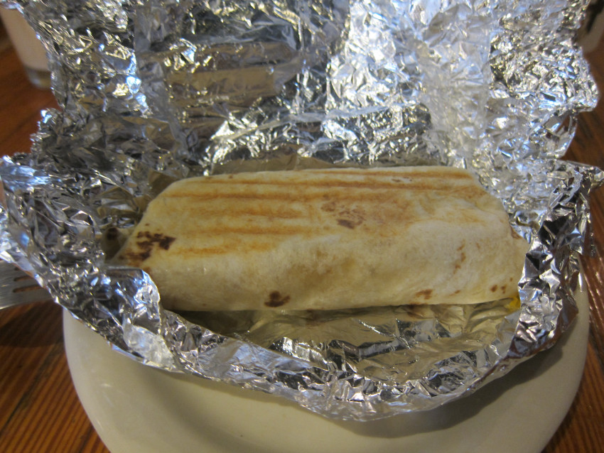 Breakfast burrito