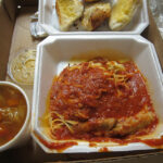 Enough food to last a couple of meals