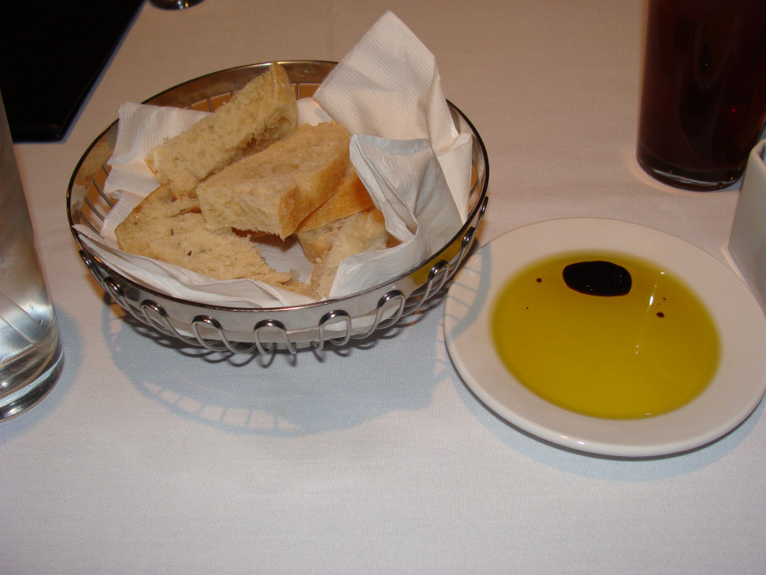 Complimentary bread